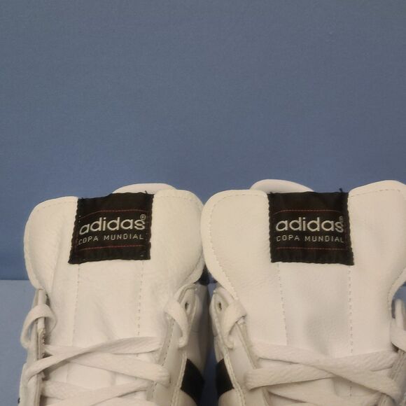 Adidas Copa Mundial Soccer Cleats Mens 11 White Leather Made In Germany ID4050 main image 7